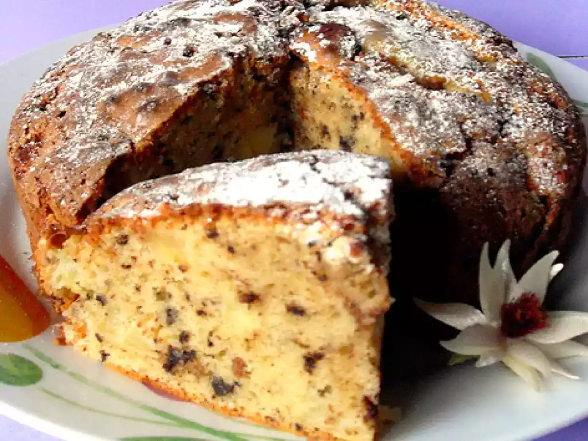 TORTA DI MELE E CIOCCOLATO ALLE NOCCIOLE - foto 3