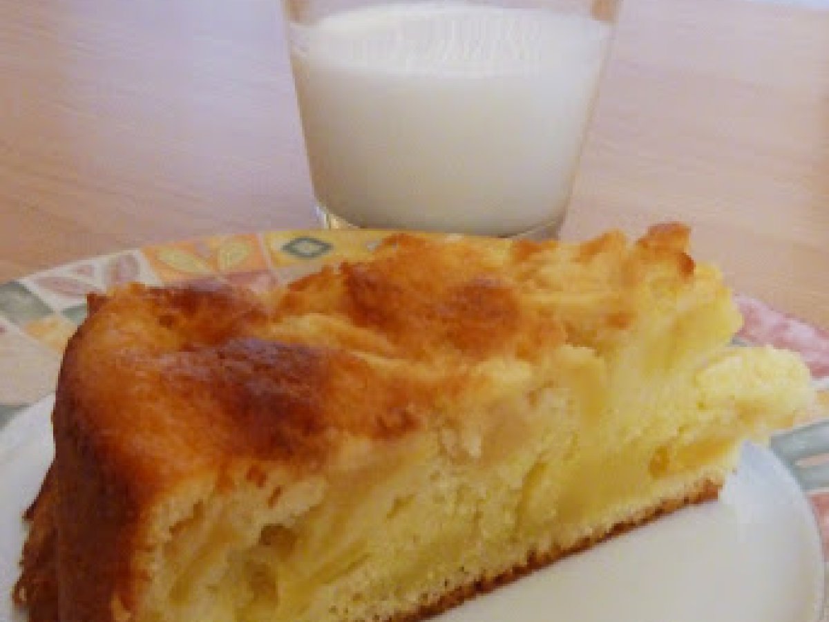 Torta di mele e latte di Kefir