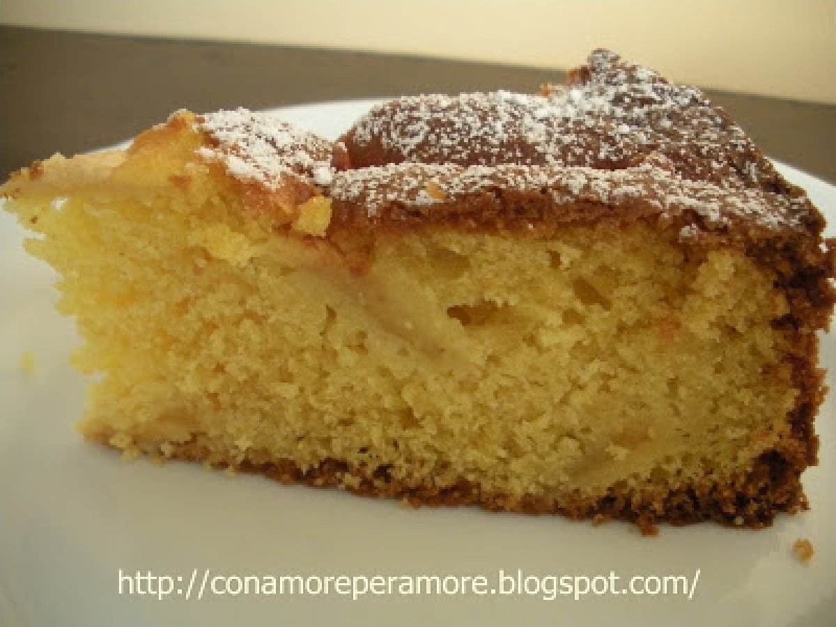 TORTA DI MELE E NOCCIOLE CON YOGURT - foto 2