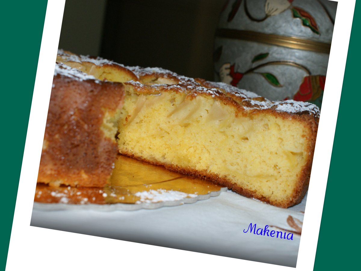 torta di mele e yogurt - foto 3