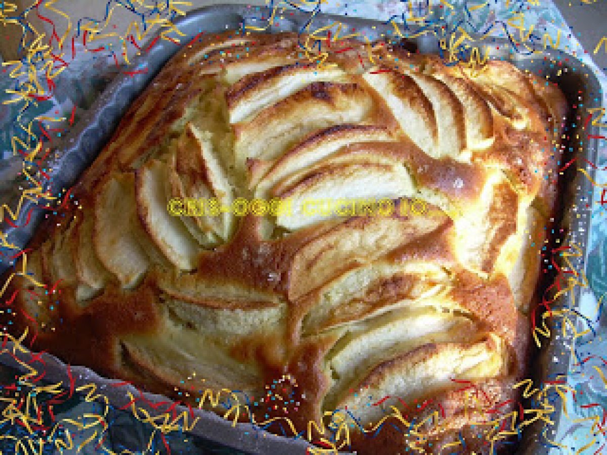 TORTA DI MELE E YOGURT