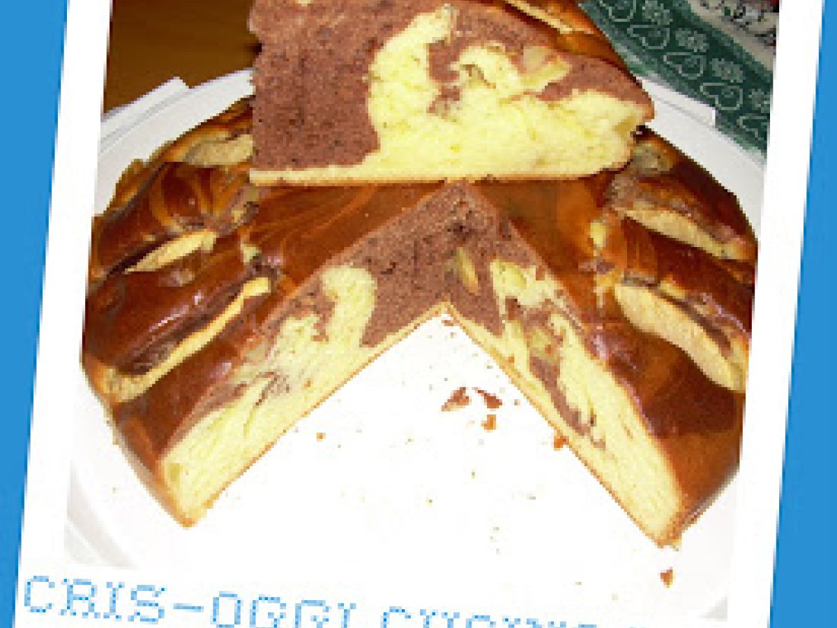 TORTA DI MELE MARMORIZZATA, foto 1