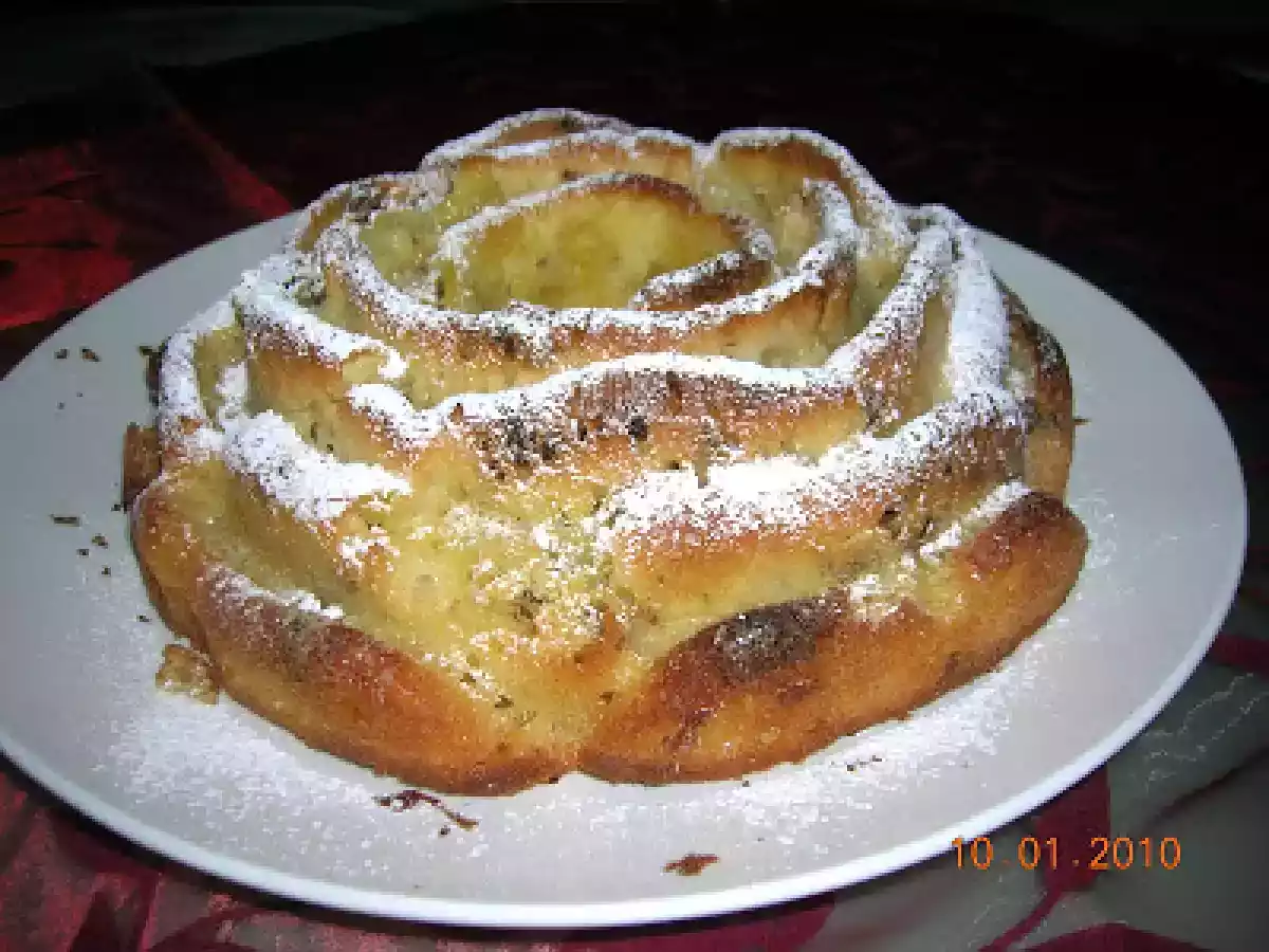 Torta di mele, noci e uvetta - foto 5