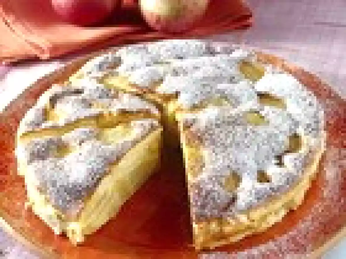 Torta di mele soffice al limone - foto 2