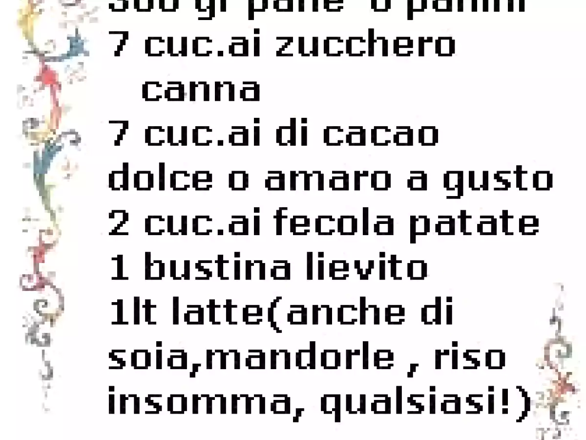 TORTA DI PANE AL CIOCCOLATO E NOCCIOLE - foto 4