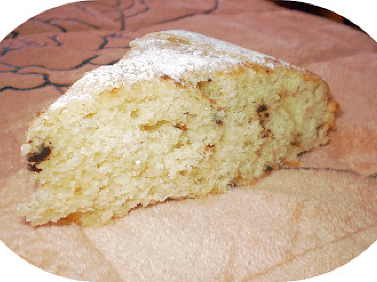 Torta di Panna, gocce di cioccolato e amaretti! - foto 2