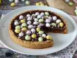 Torta di Pasqua con cioccolato e caramello, foto 1