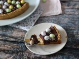 Torta di Pasqua con cioccolato e caramello, foto 2