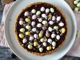 Torta di Pasqua con cioccolato e caramello, foto 3
