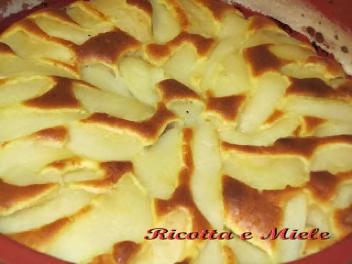 Torta di pere e cioccolato/Torta de peras y chocolate - foto 4