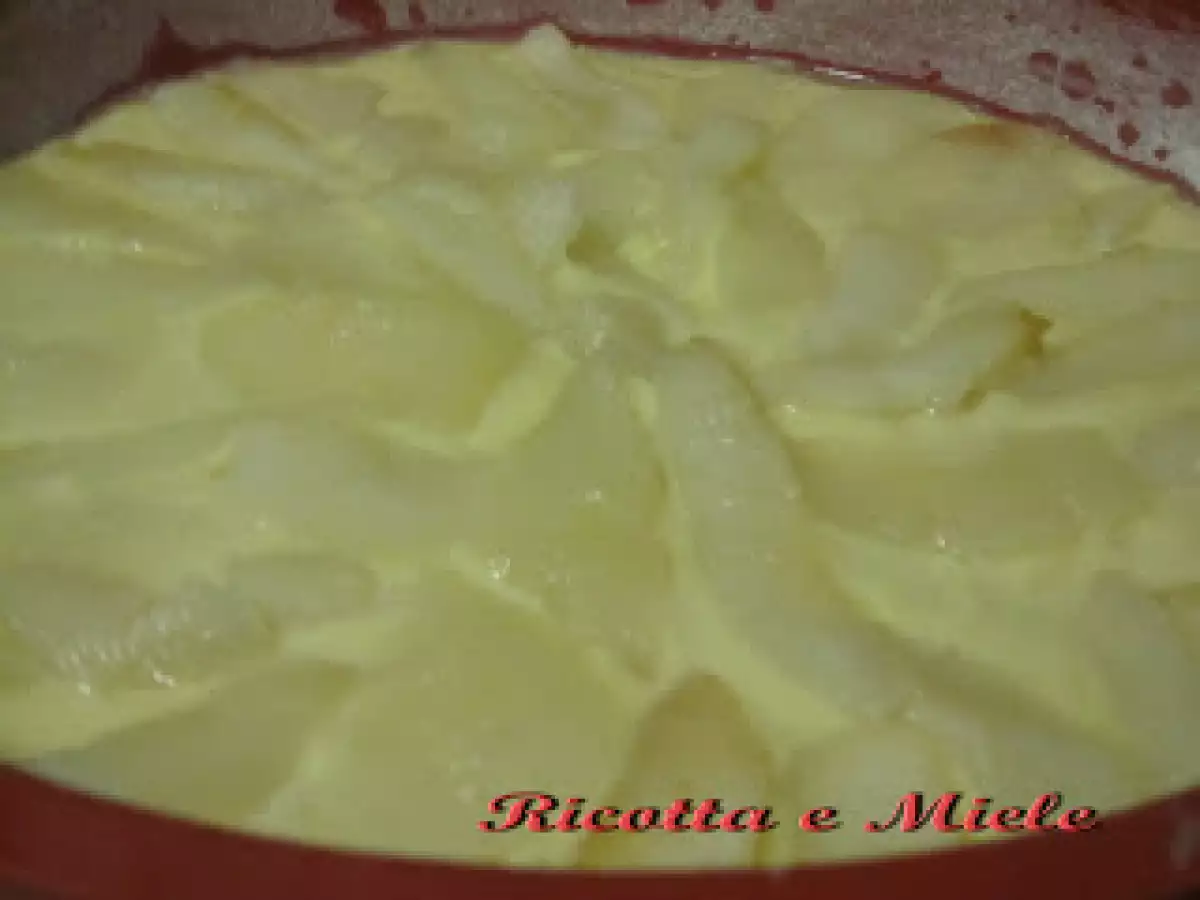 Torta di pere e cioccolato/Torta de peras y chocolate - foto 6