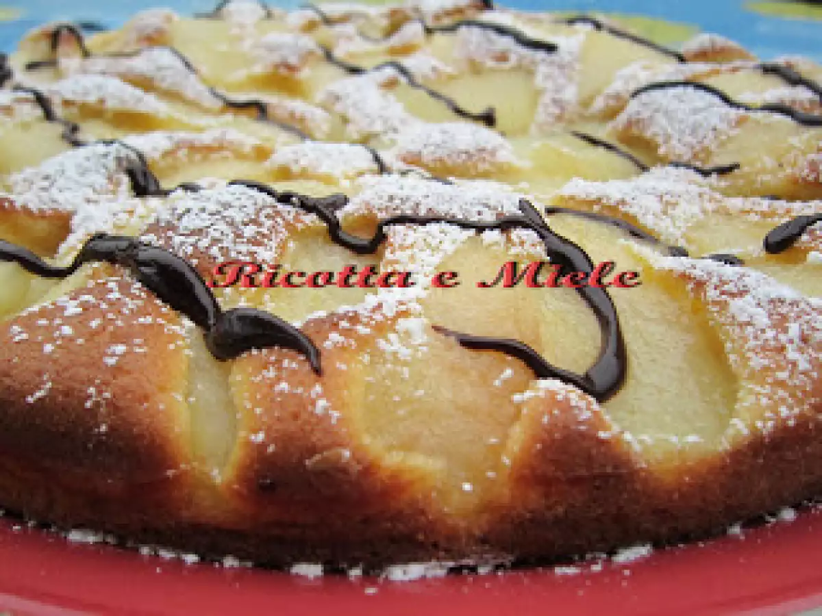 Torta di pere e cioccolato/Torta de peras y chocolate - foto 7