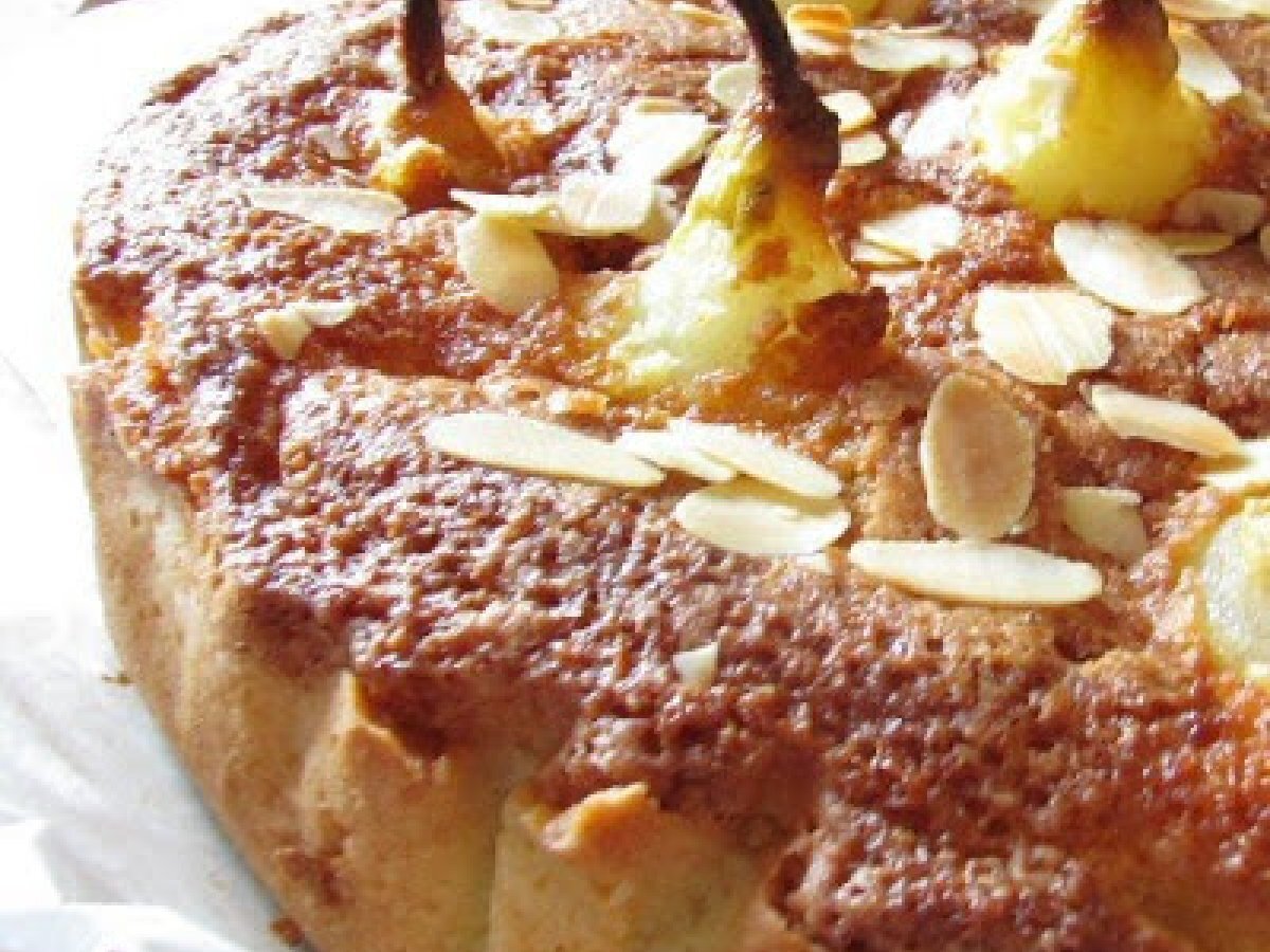 Torta di pere e mandorle - foto 2