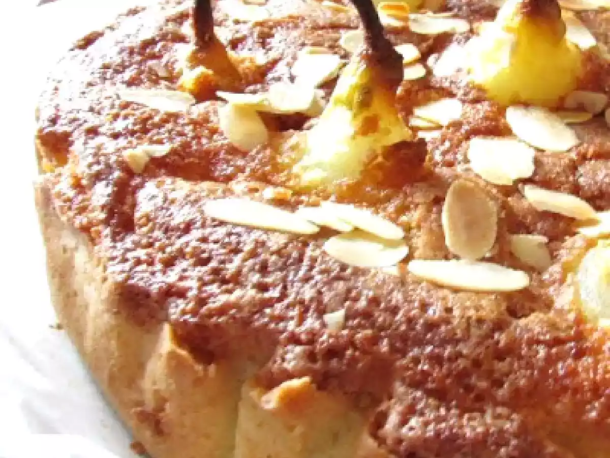Torta di pere e mandorle - foto 2