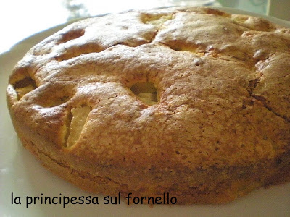Torta di pere e yogurt al profumo di zenzero