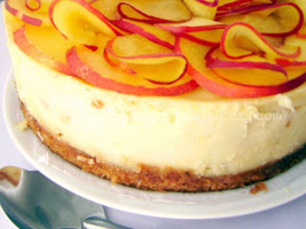 Torta Di Pesche E Crema Cotta Ricetta Petitchef