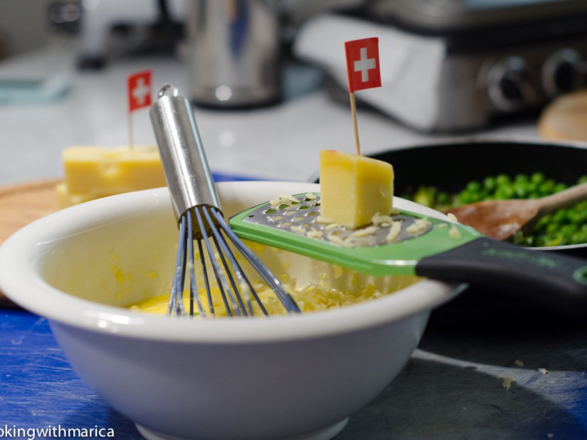 Torta di piselli alla sarda con l’Emmentaler DOP - foto 2