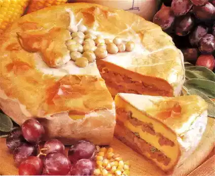 Torta di polenta e tritato
