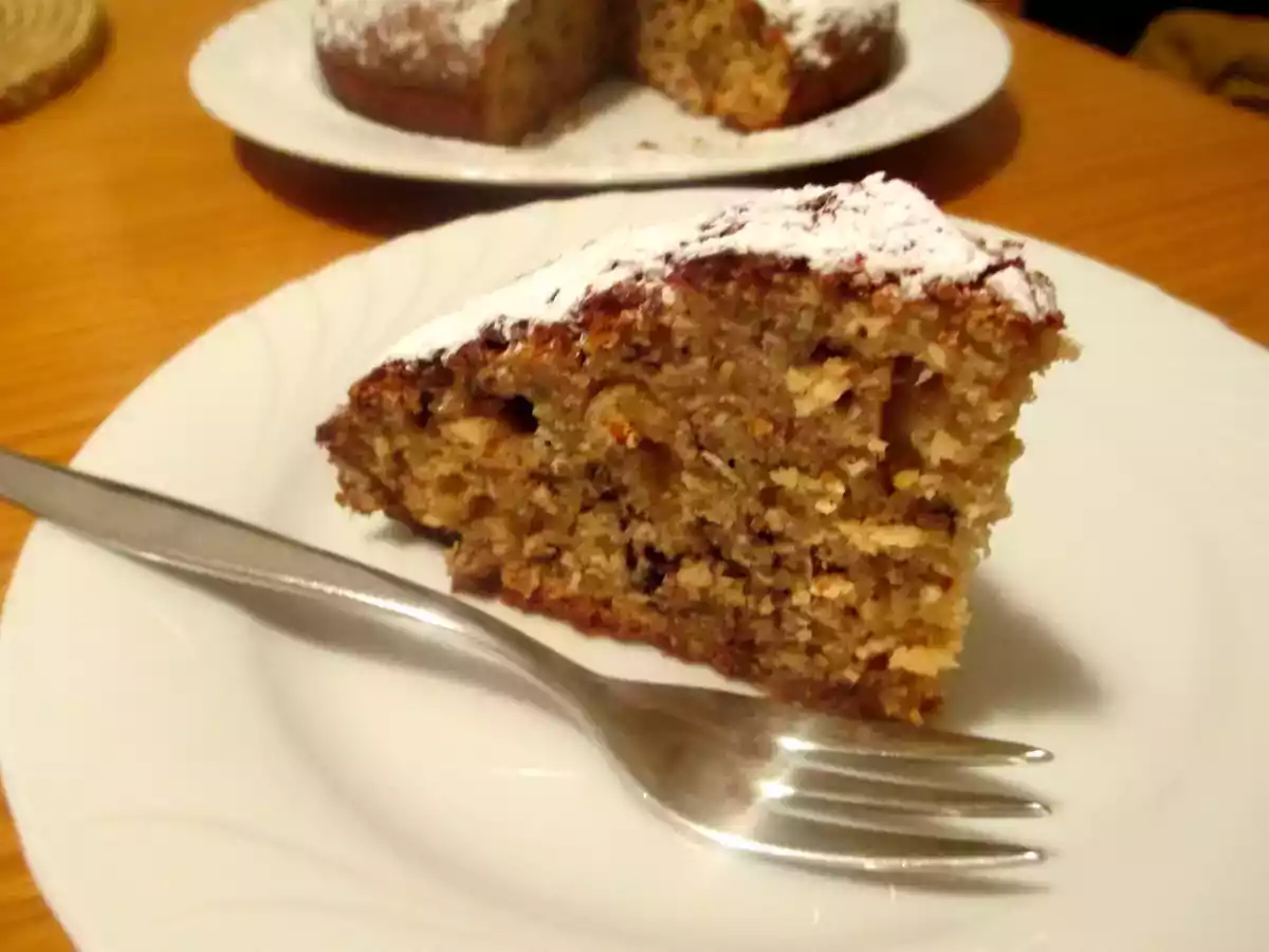 Torta di radicchio miele e noci