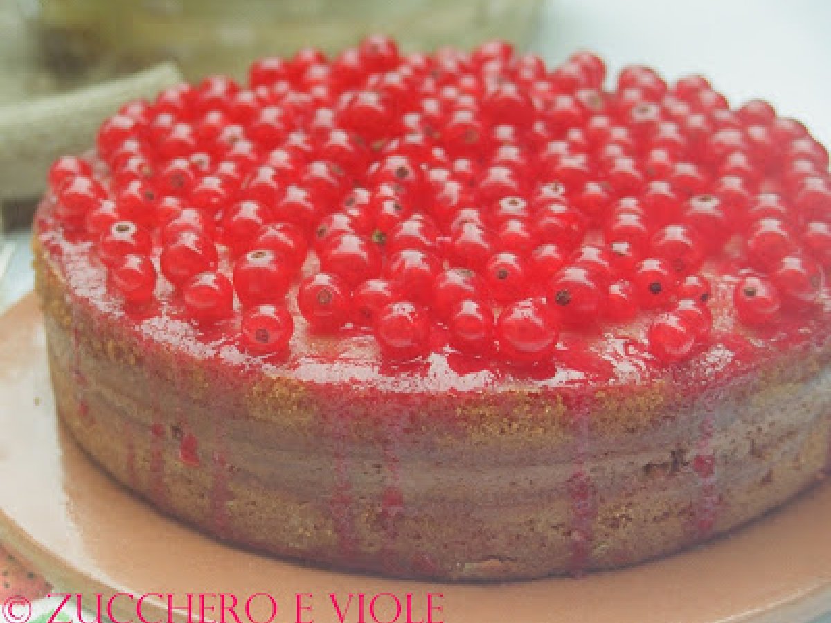 Torta di Ribes con Crema al Cioccolato - foto 3