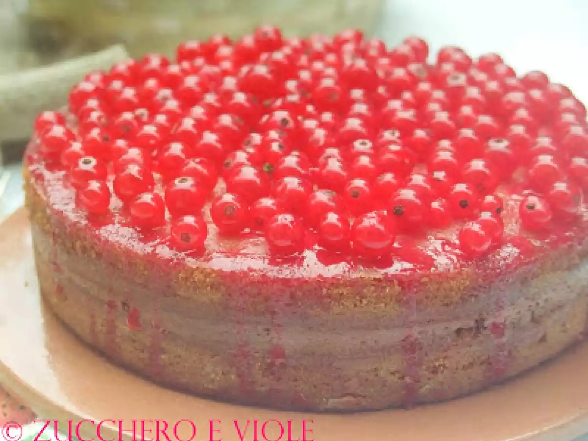Torta di Ribes con Crema al Cioccolato - foto 3