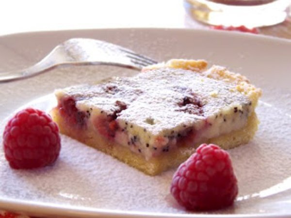 Torta di ricotta con marmellata di lamponi e ribes nero....e il mio primo premio.