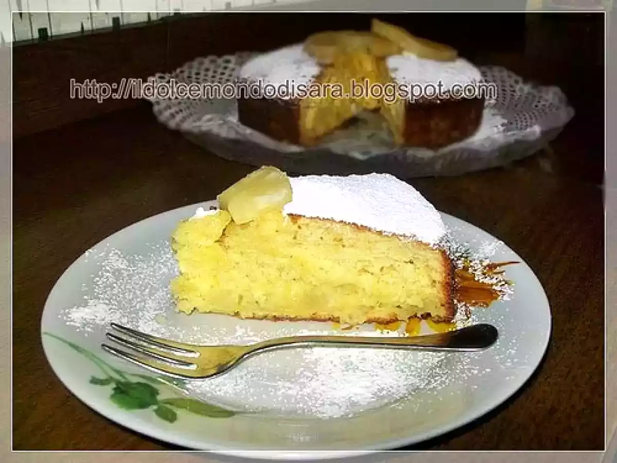 Torta di ricotta e ananas di Anna Moroni