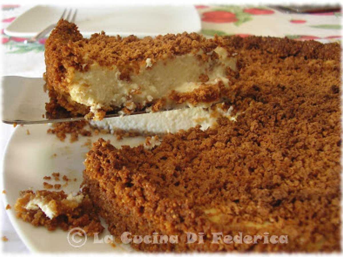 Torta di ricotta e biscotti - foto 2