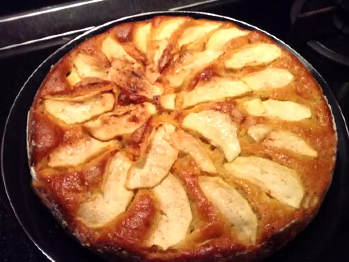 Torta di ricotta e frutta senza burro