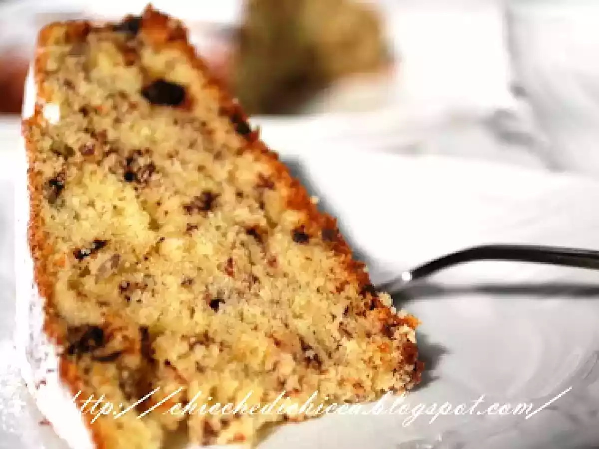 Torta di Ricotta, Nocciole e Cioccolato