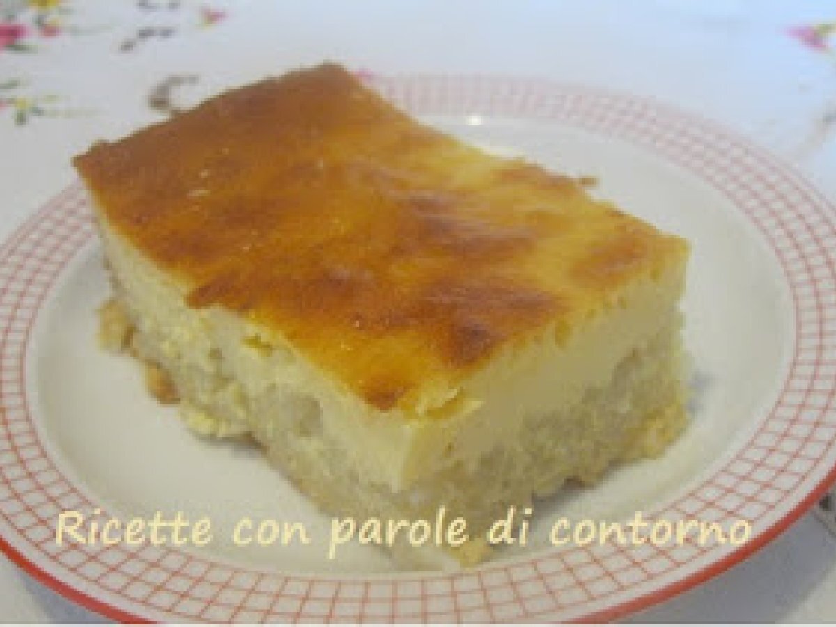 torta di riso dolce carrarina