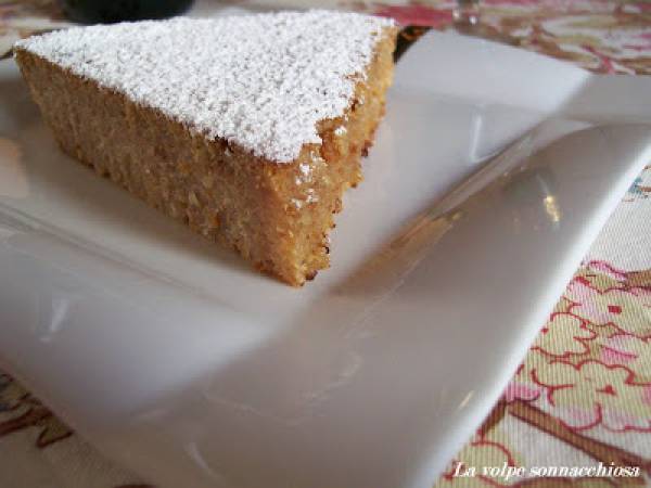 Torta di riso con amaretti