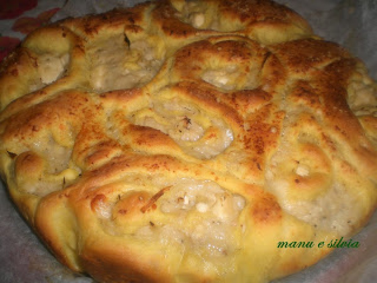 Torta di rose con asparagi e tonno - foto 2