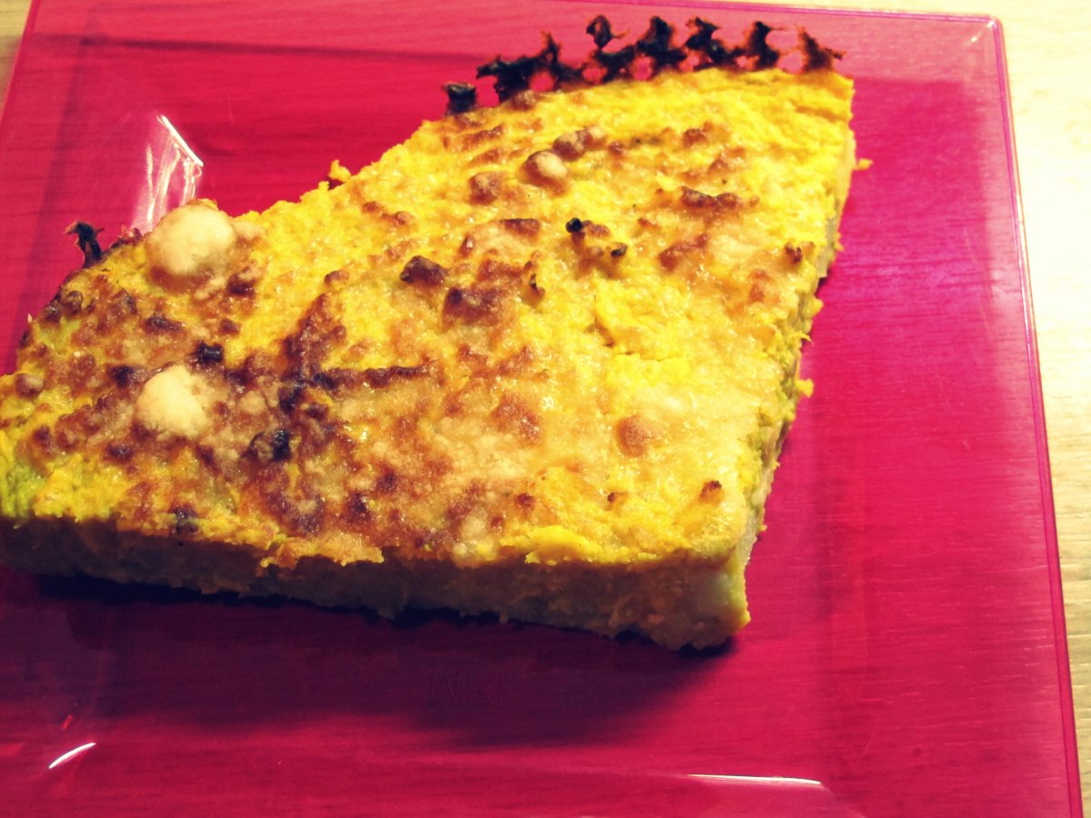Torta di zucca salata