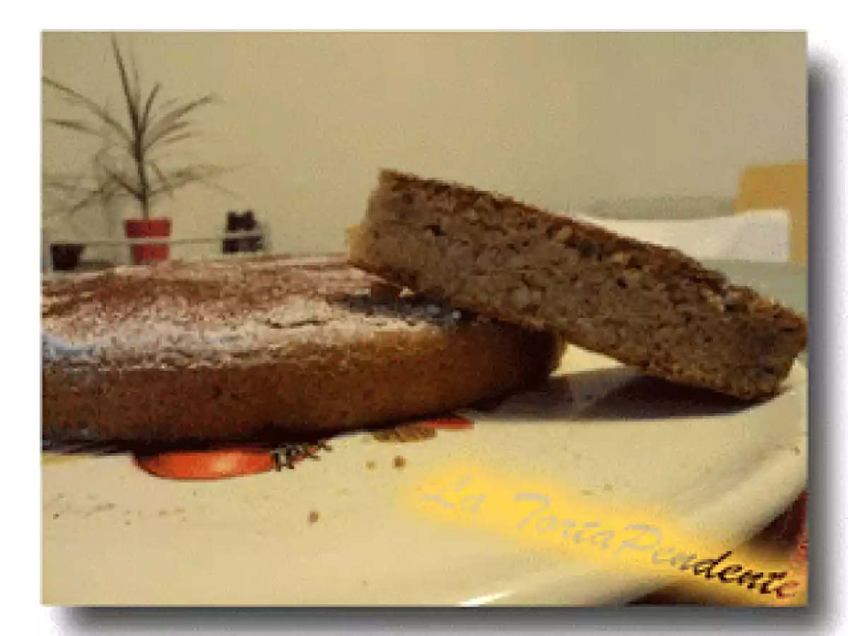 Torta dolce di fagioli