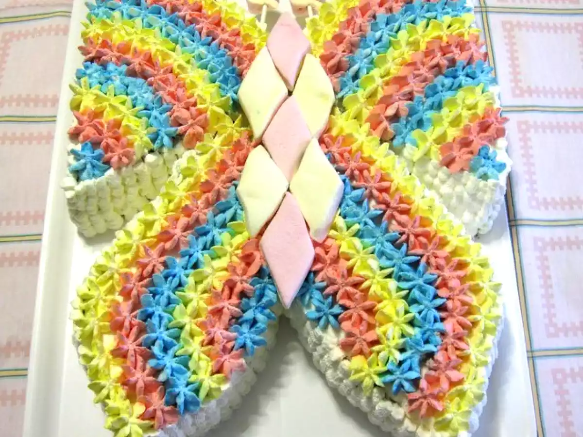 Torta farfalla per la piccola Giorgia