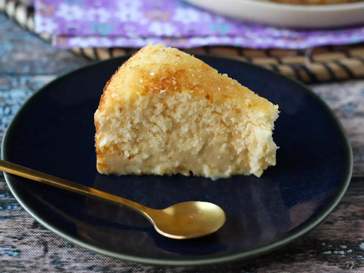 Torta flan al cocco e latte condensato facile e cremosa - foto 3