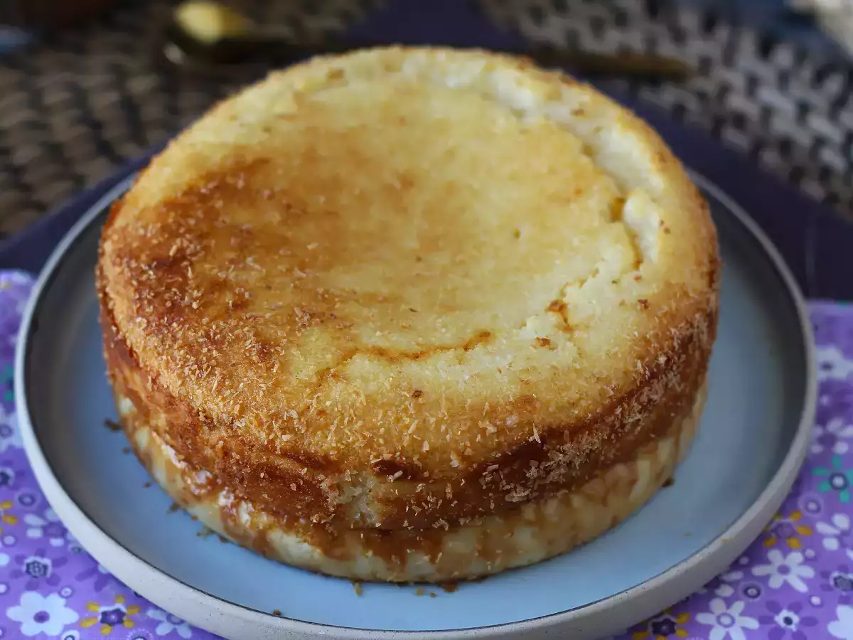 Torta flan al cocco e latte condensato facile e cremosa - foto 4