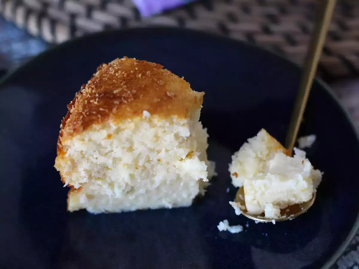 Torta flan al cocco e latte condensato facile e cremosa - foto 7