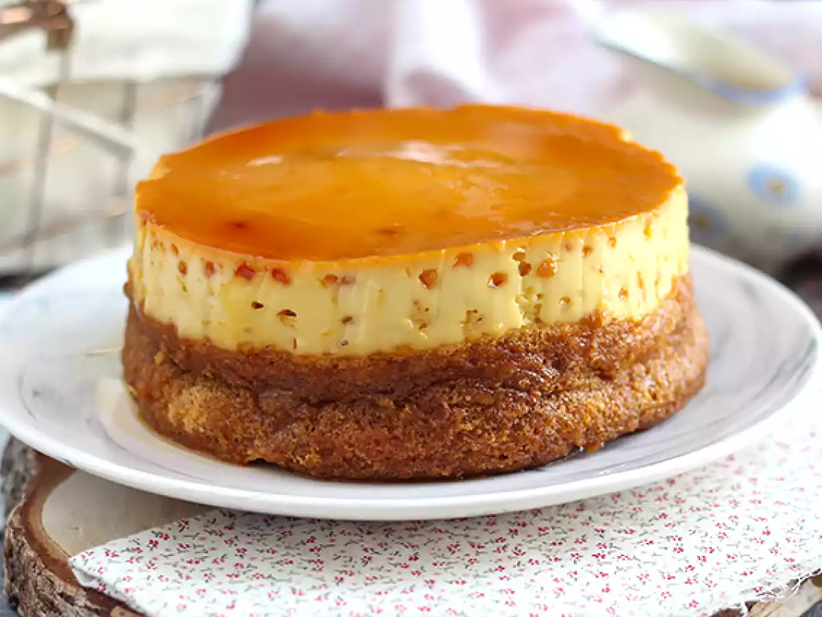 Torta flan alla vaniglia - foto 4