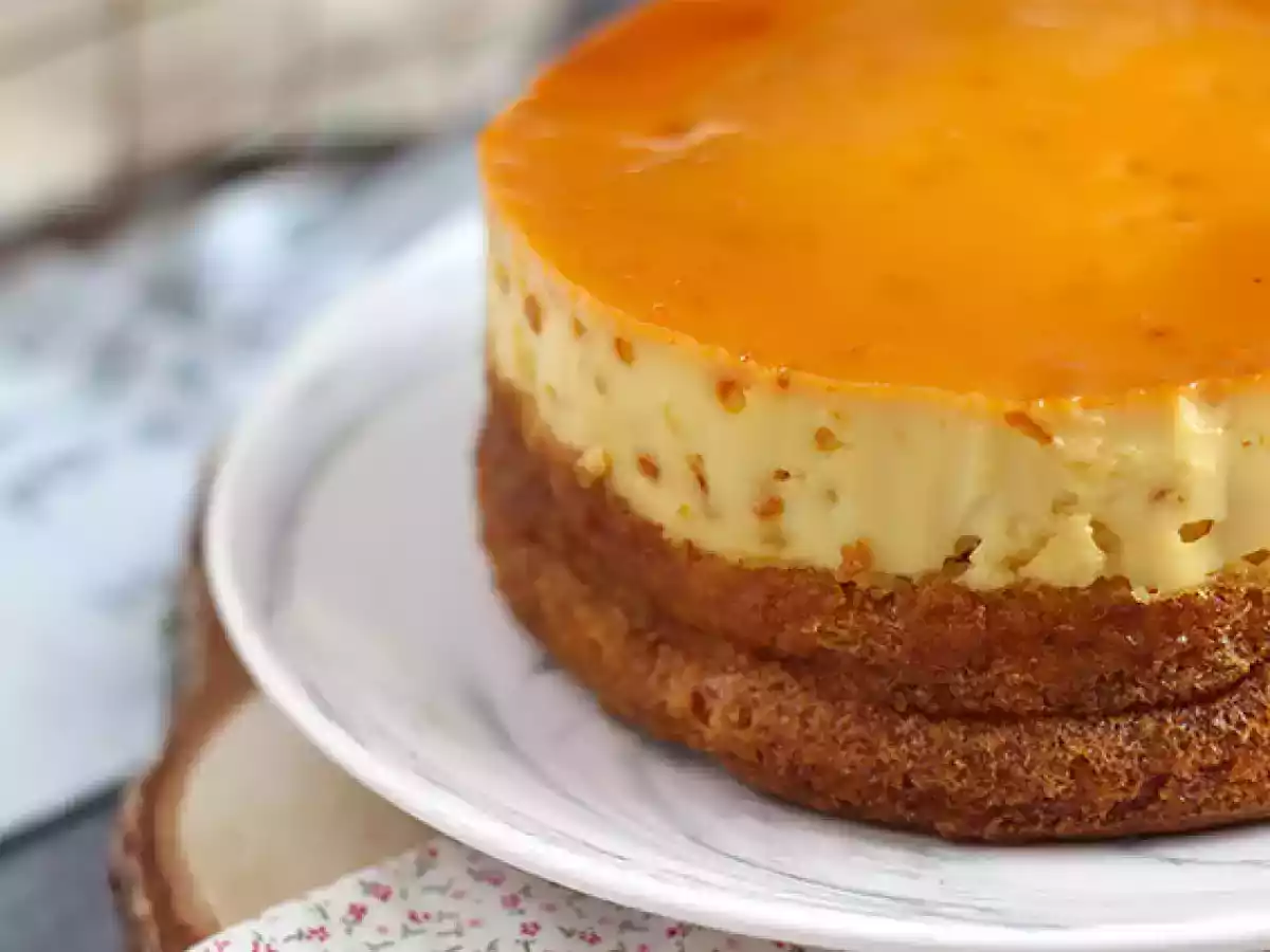 Torta flan alla vaniglia - foto 6