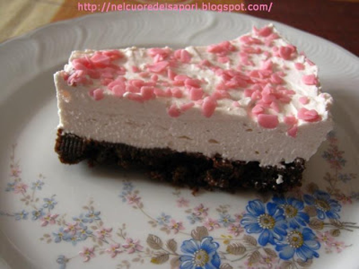 Torta fredda di yogurt alla fragola - foto 2