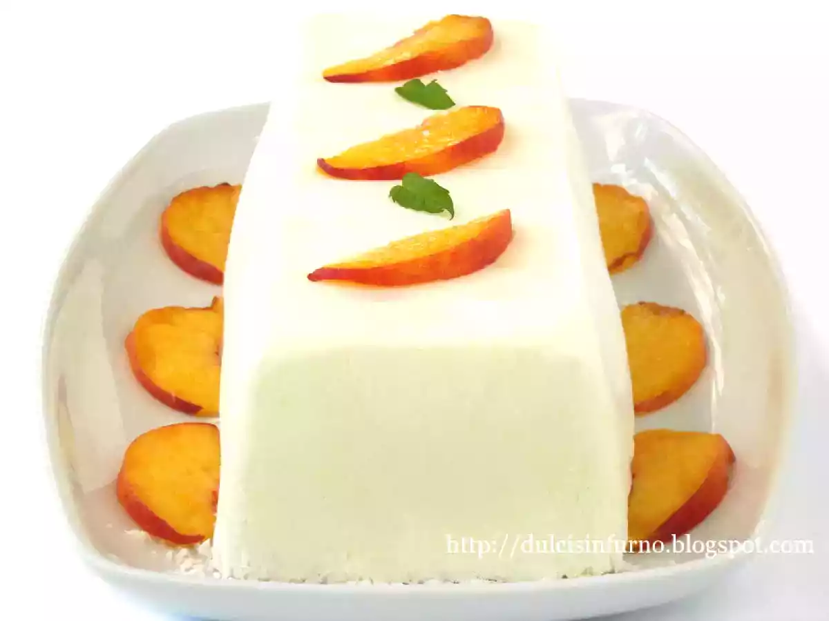 Torta Gelato alle Pesche