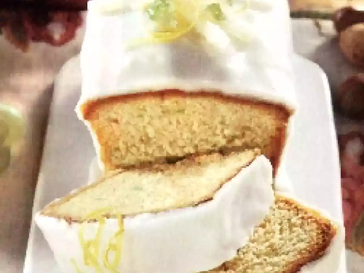 TORTA GLASSATA AL LIMONE