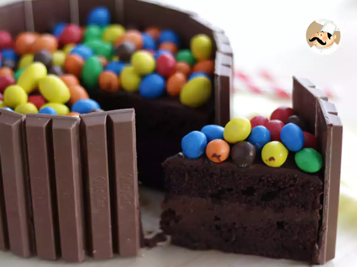 Torta KitKat e M&M's - foto 3