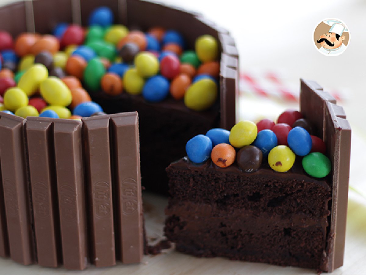 Torta KitKat ed M&M's - foto 3