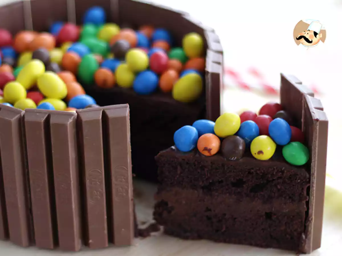 Torta KitKat ed M&M's - foto 3