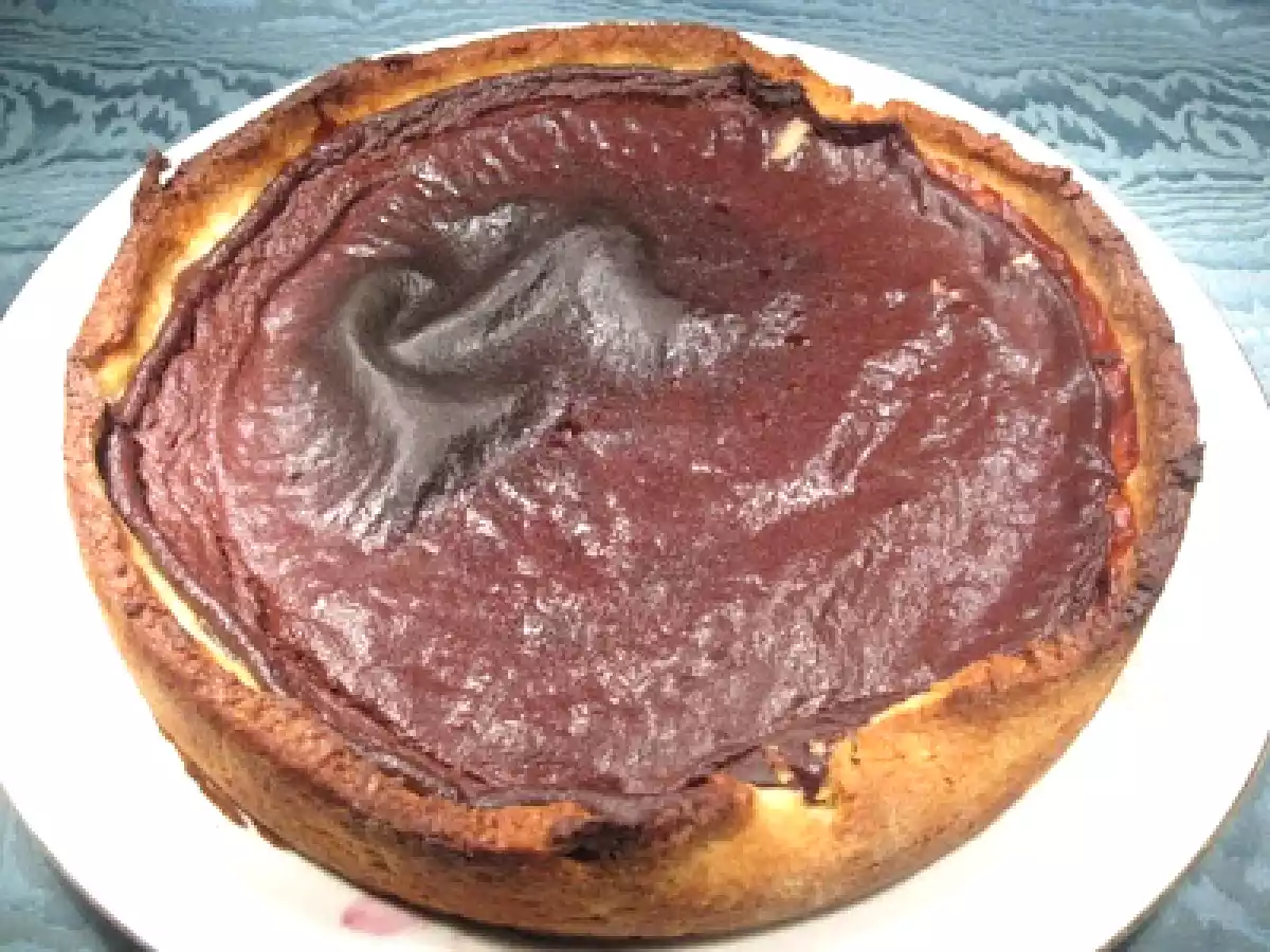 Torta mandorlata al cioccolato