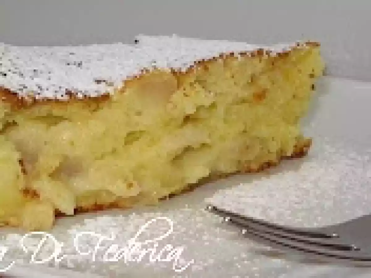 Torta mele e ricotta
