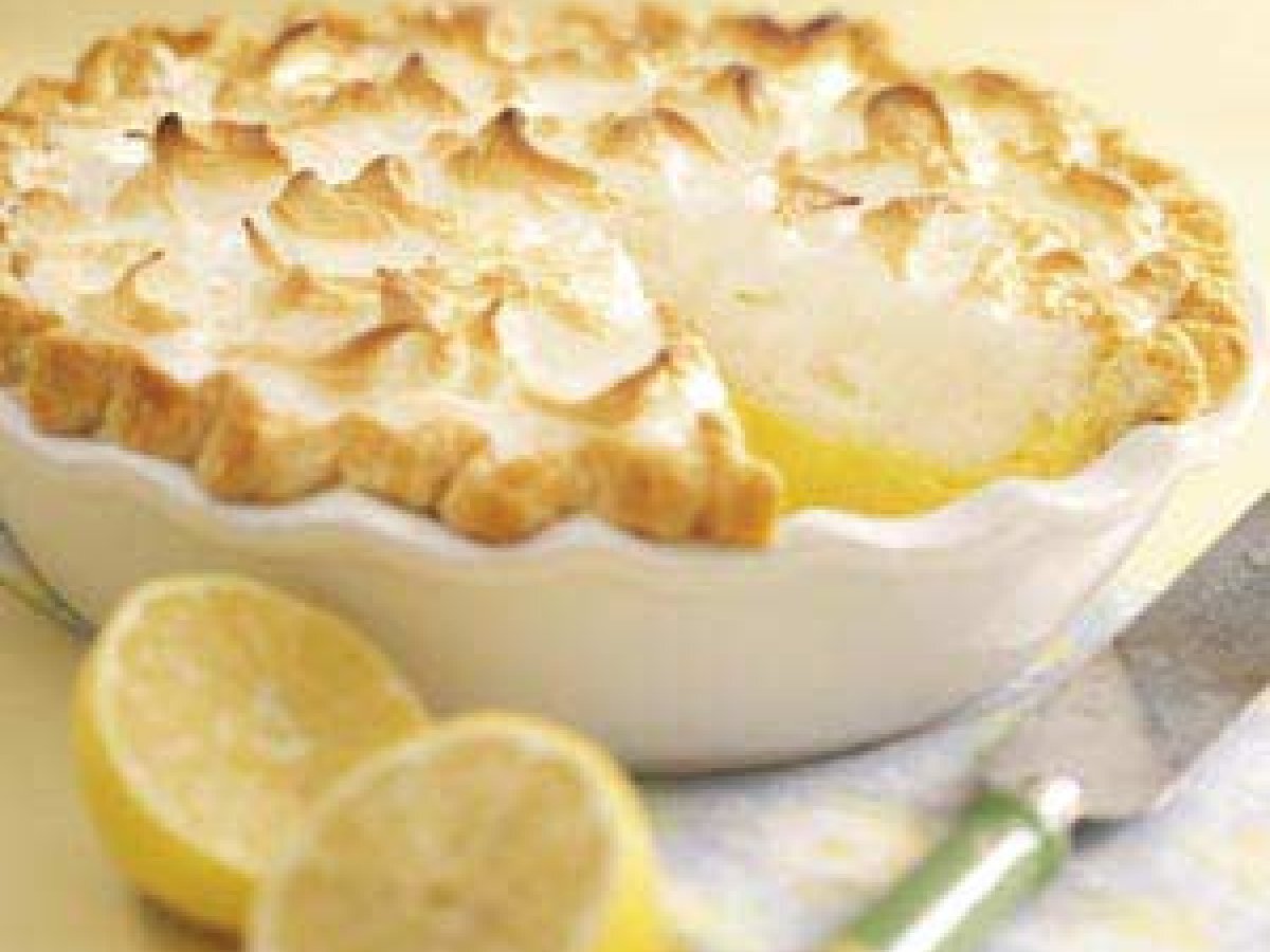 Torta meringata al limone
